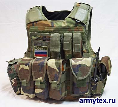   D058-W1-WD  Armor carrier,   , woodland,  ,  