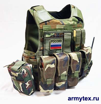   D058-W1-WD  Armor carrier,   , woodland,  ,  