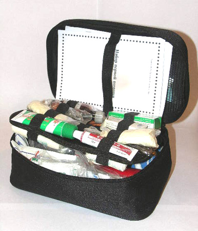 Набор для выживания из 11 предметов в сумке на пояс (BH-MK04)