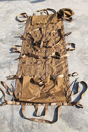 Носилки эвакуационные тканевые (НЭТ), D1312 - Носилки эвакуационные тканевые (НЭТ). В развернутом виде