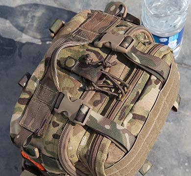Mad Dog bag D302 сумка для охоты - Сумка задняя многоцелевая Mad Dog bag - взгляд на верхнюю часть