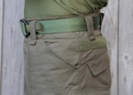Combat pants - боевые брюки D3047 (рост до 186 см.), оливковые - Combat pants - боевые брюки D3047, оливковые. Фрагмент пояса