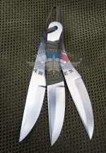 D-Shark нож, комплект из двух ножей - D-Shark нож. Показано три ножа