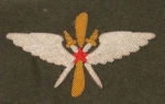 Знак летного состава ВВС РККА, RKK1-OD - Вышитый знак летного состава ВВС РККА
