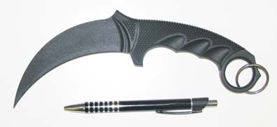 Cold Steel. Карамбит, полимерный тренировочный нож, CS92FK - Cold Steel. Карамбит, полимерный тренировочный нож