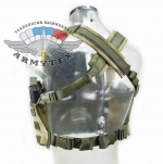 Commando chest rig - боевой нагрудник, D029-FG, мох зеленый - Commando chest rig - боевой нагрудник, D029-FG, мох зеленый. Показан второй способ ношения плечевых лямок
