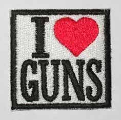 I love GUNS (  ), AR288 -   I love GUNS (  ), AR288