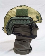 Маскировочный чехол М1330 для шлема OPS-CORE/БЗШ-ОС, мох зеленый - чехол М1330 для шлема OPS-CORE или БЗШ-ОС