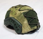 Маскировочный чехол М1330 для шлема OPS-CORE/БЗШ-ОС, мох зеленый - Чехол М1330 для шлема OPS-CORE или БЗШ-ОС. Вид сзади