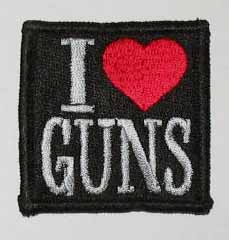I love GUNS (  ), AR288 -  I love GUNS (  ),    