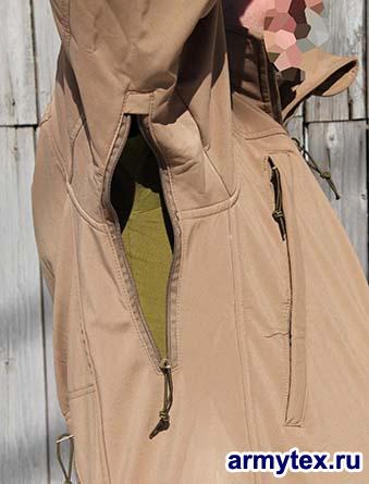  Tango (Tactical Special Operations Soft Shell Jacket), D3030-CB, coyote brown -  Softshell "Tango", 3030.     